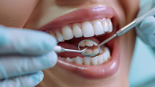 Odbudowa zęba na włóknie szklanym