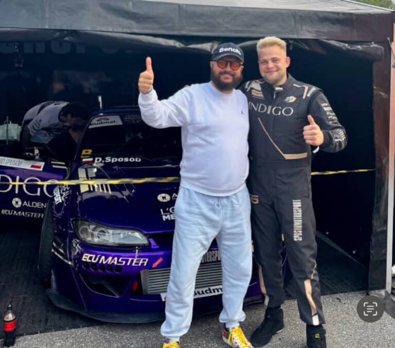 dr Grzegorz Paradowski implantolog oraz Dawid Sposób Drift Masters Lublin