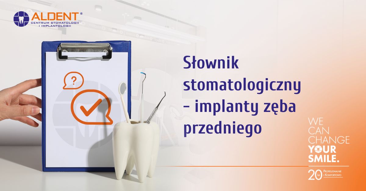 implanty zęba przedniego