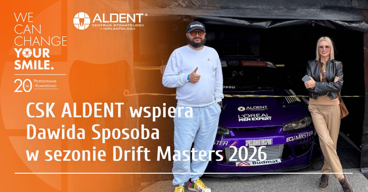 CSK Aldent wspiera Dawida Sposoba driftmasters 2026