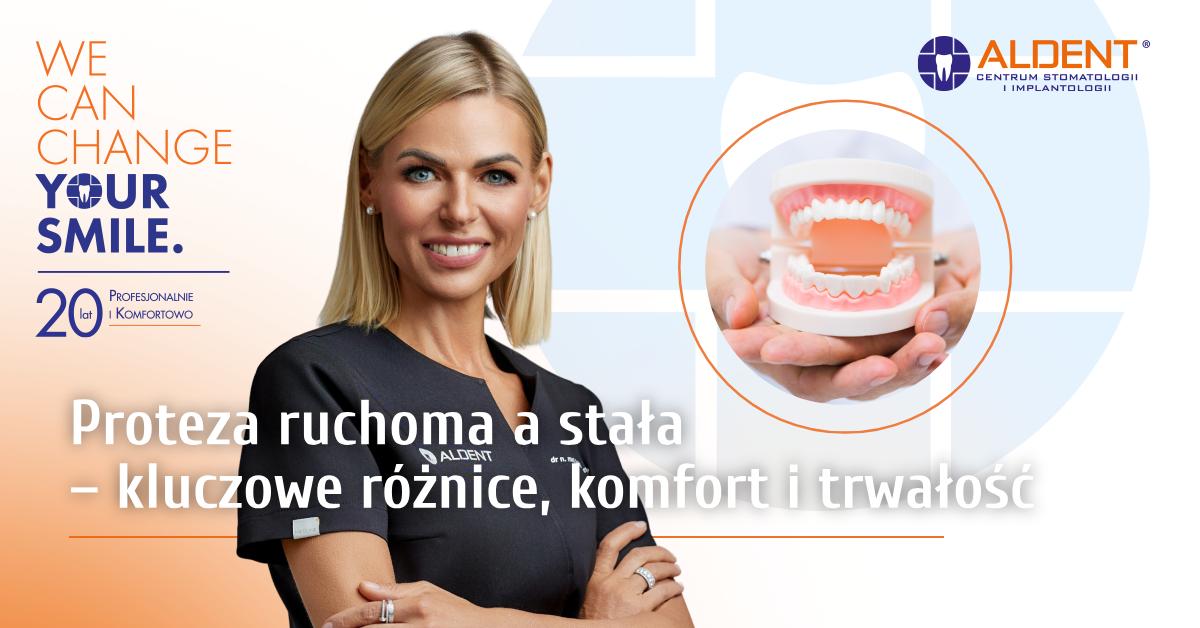 proteza ruchoma czy stała