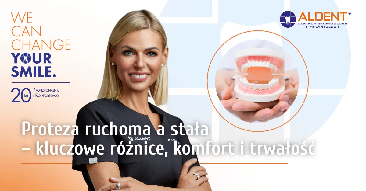 proteza ruchoma czy stała