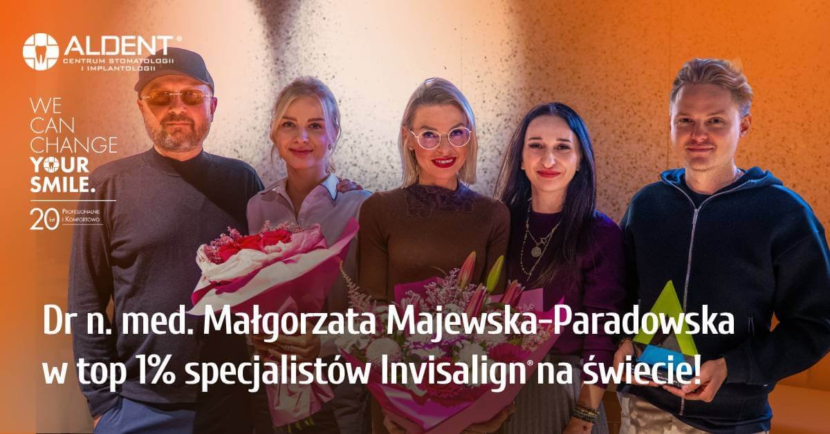 Invisalign Lublin – dr n. med. Małgorzata Majewska-Paradowska z nagrodą Apex 2026